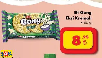 ETİ GONG EKSİ KREMALI